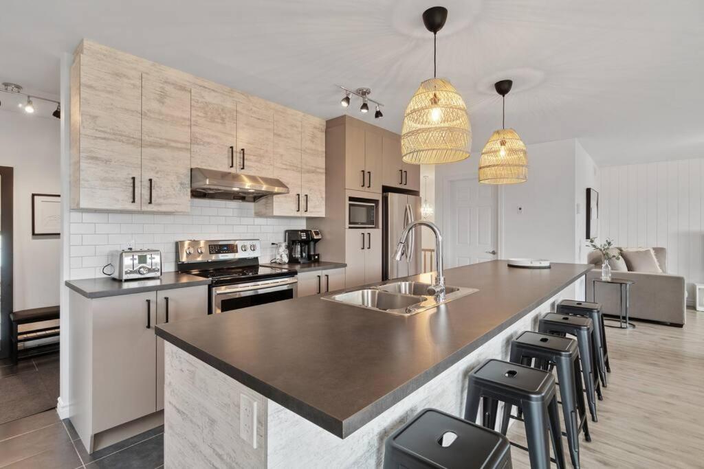 Initial - Boho - Mont-Sainte-Anne Apartment Beaupré Екстериор снимка